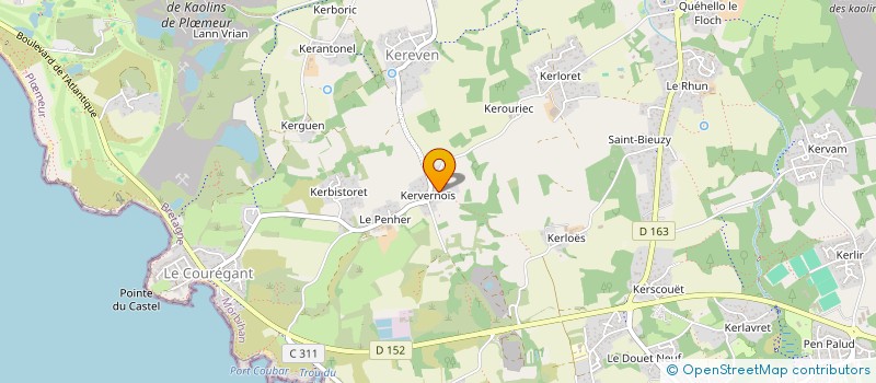 localisation de l'entreprise SAFYM  PLOEMEUR