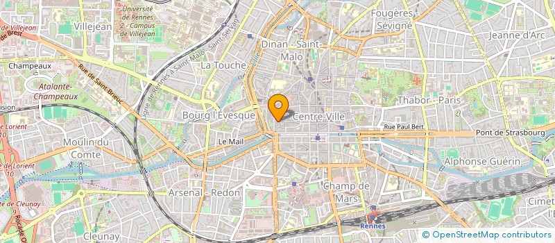 localisation de l'entreprise SAFYR  RENNES