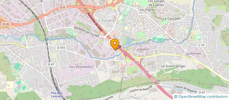 localisation de l'entreprise SAG INVEST à VITROLLES