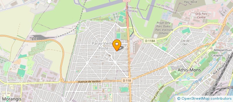 localisation de l'entreprise SAG SERVICE à PARAY-VIEILLE-POSTE