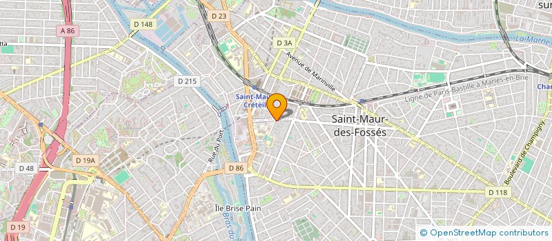 localisation de l'entreprise SAGA à SAINT-MAUR-DES-FOSSES