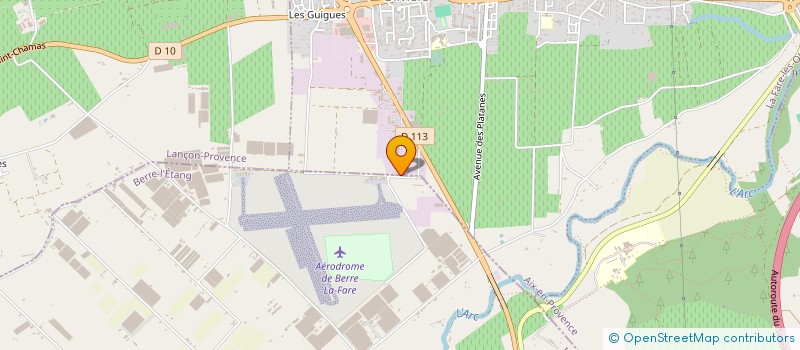 localisation de l'entreprise SAGA  LA FARE-LES-OLIVIERS