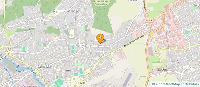 localisation de l'entreprise SAGA  ESSEY-LES-NANCY