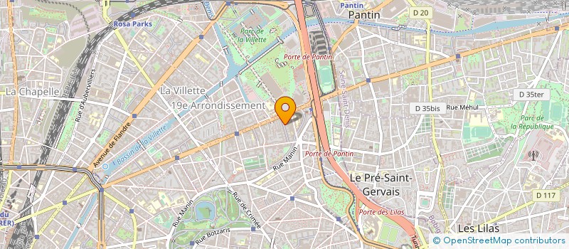 localisation de l'entreprise SAGA AFRICA  PARIS