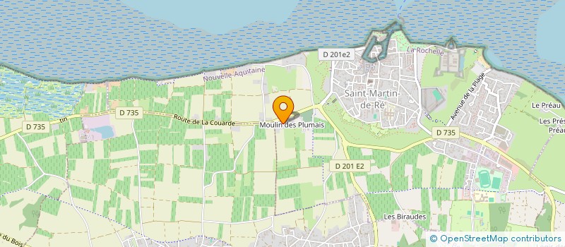 localisation de l'entreprise SAGA BIKE  SAINT-MARTIN-DE-RE