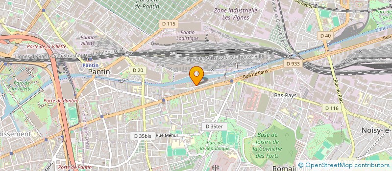 localisation de l'entreprise SAGA COLLECTIBLES à PANTIN