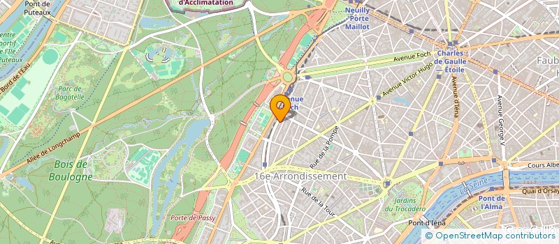 localisation de l'entreprise SAGA CORP  PARIS