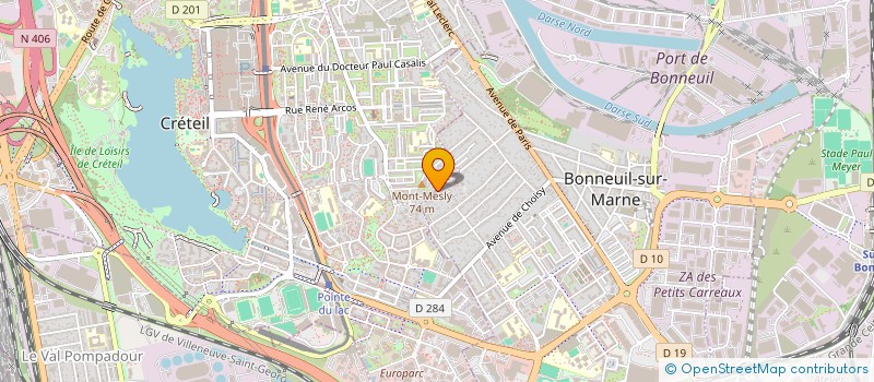 localisation de l'entreprise SAGA DES PRIX  BONNEUIL-SUR-MARNE