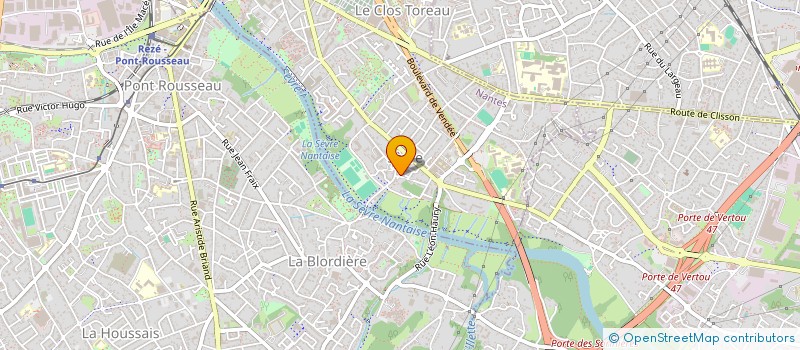 localisation de l'entreprise SAGA FABRIQUE  NANTES