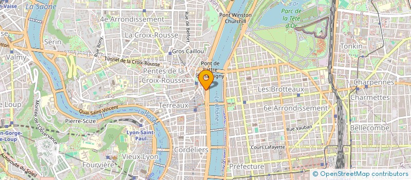 localisation de l'entreprise SAGA G. à LYON