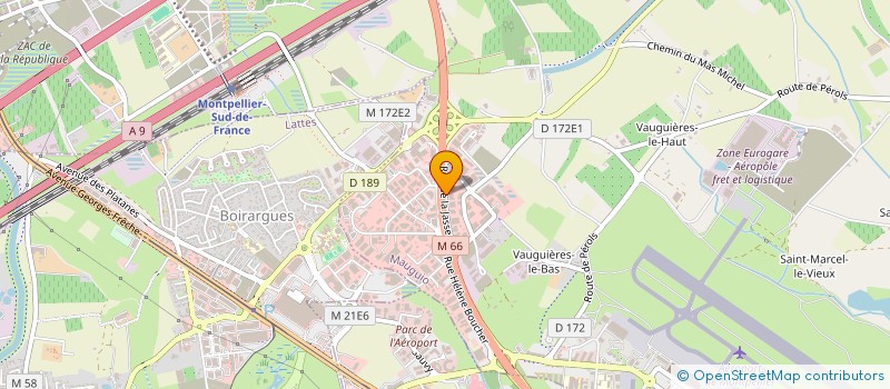 localisation de l'entreprise SAGA IMMO  MAUGUIO