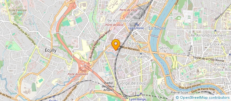 localisation de l'entreprise SAGA IMMOBILIER  LYON