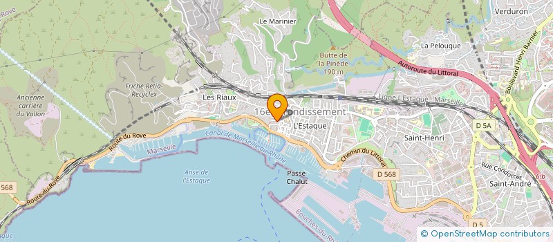localisation de l'entreprise SAGA INTERACTIVE à MARSEILLE