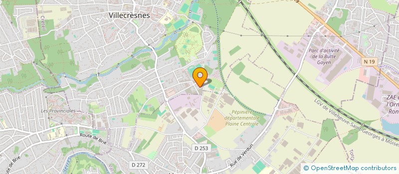 localisation de l'entreprise SAGA RENOVATION  VILLECRESNES