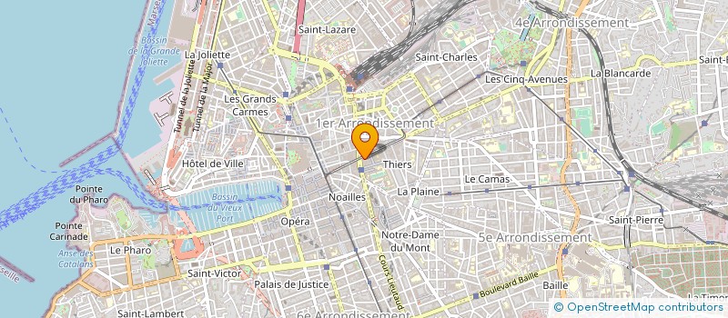 localisation de l'entreprise SAGA TELECOM à MARSEILLE