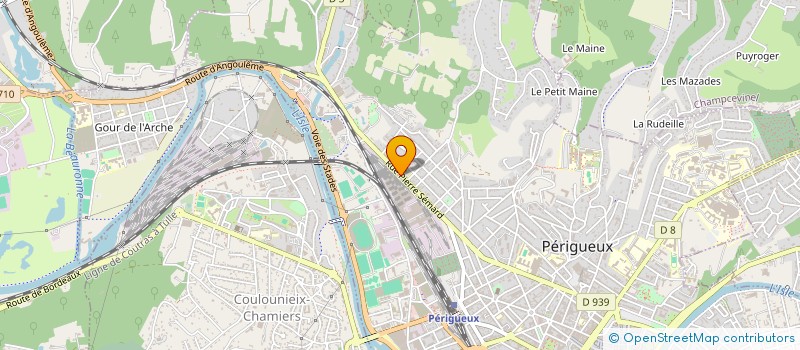 localisation de l'entreprise SAGA TRADE  PERIGUEUX