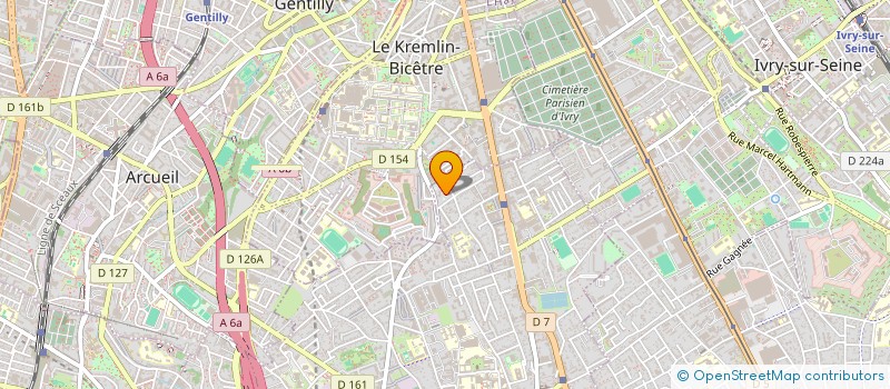 localisation de l'entreprise SAGA TRAVEL à VILLEJUIF