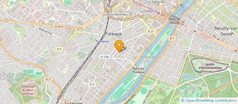 localisation de l'entreprise SAGAFER à PUTEAUX