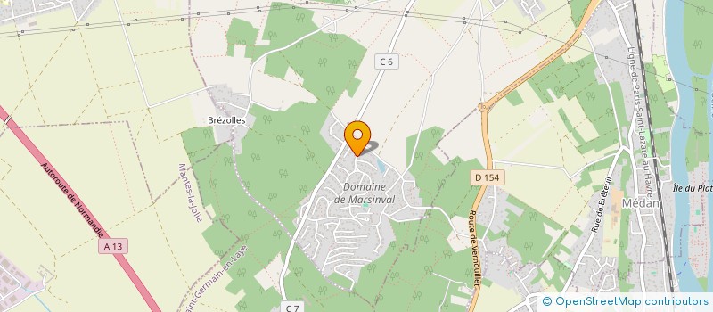 localisation de l'entreprise SAGAH à VERNOUILLET