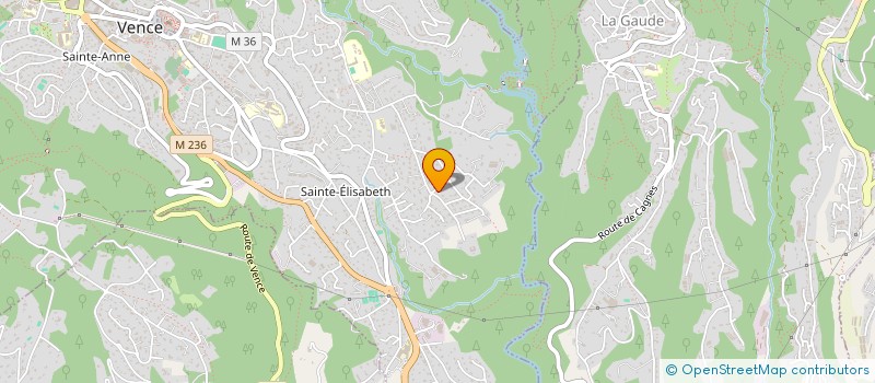 localisation de l'entreprise SAGAJUVI17  VENCE