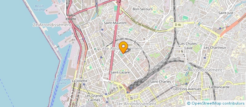 localisation de l'entreprise SAGALI à MARSEILLE