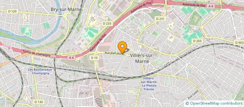 localisation de l'entreprise SAGAMN  VILLIERS-SUR-MARNE
