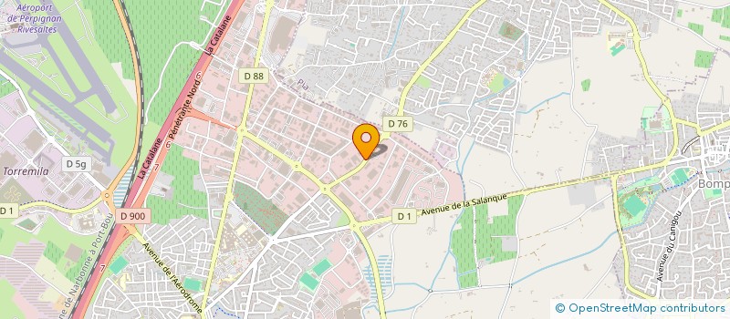 localisation de l'entreprise SAGARA  PERPIGNAN