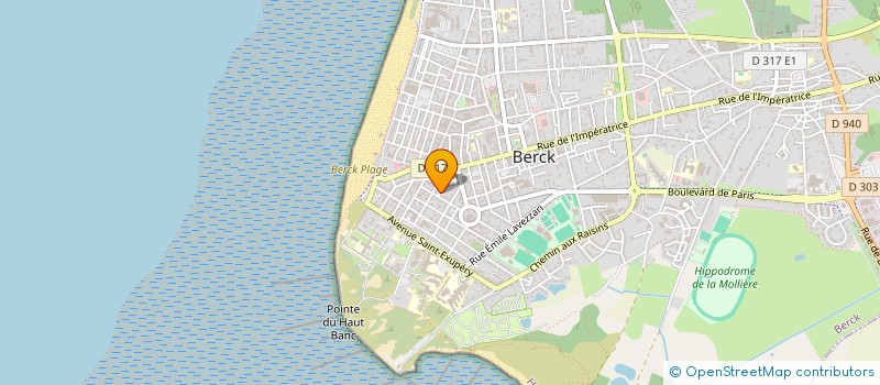 localisation de l'entreprise SAGARIBO  BERCK