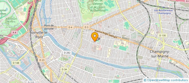 localisation de l'entreprise SAGARIS IMMO  JOINVILLE-LE-PONT