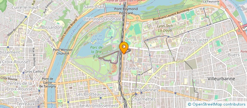 localisation de l'entreprise SAGARMATHA  VILLEURBANNE