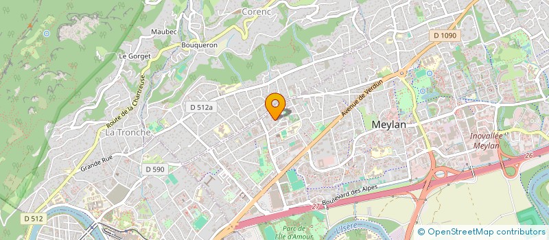 localisation de l'entreprise SAGARMATHA  MEYLAN