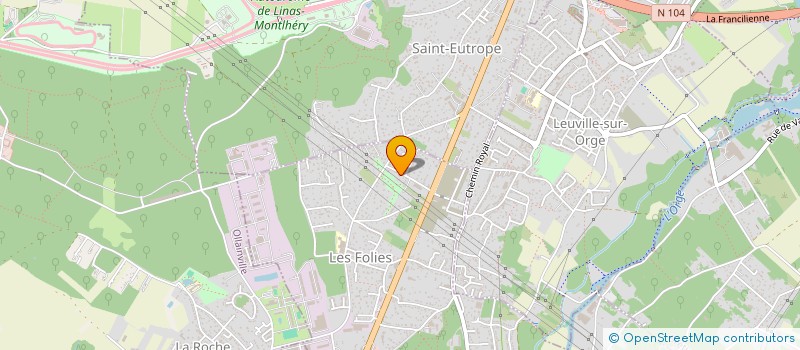localisation de l'entreprise SAGASM  SAINT-GERMAIN-LES-ARPAJON