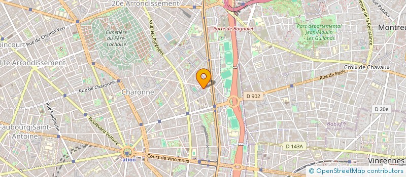 localisation de l'entreprise SAGAT PRODUCTION  PARIS