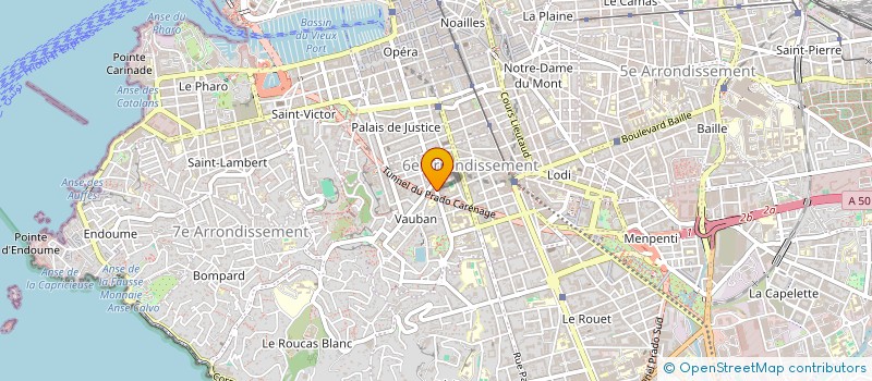 localisation de l'entreprise SAGAZ à MARSEILLE