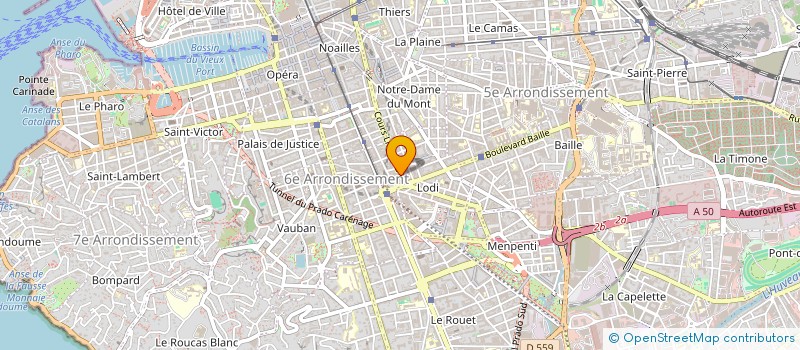 localisation de l'entreprise SAGB à MARSEILLE