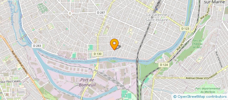 localisation de l'entreprise SAGE 75 à SAINT-MAUR-DES-FOSSES