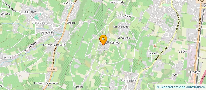 localisation de l'entreprise SAGE COMME UNE IMAGE  POMMIERS