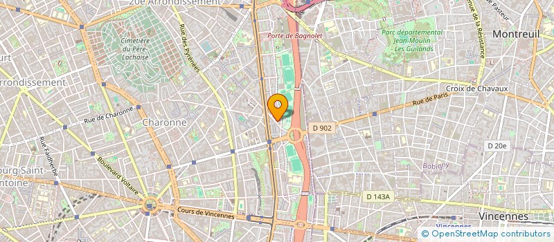 localisation de l'entreprise SAGE CONSEIL  PARIS