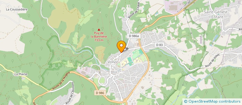 localisation de l'entreprise SAGE ET SAUVAGE à ENVAL