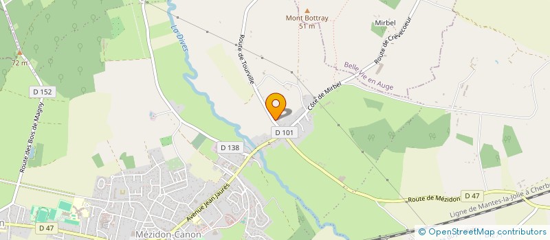 localisation de l'entreprise SAGE RIDES  MEZIDON VALLEE D'AUGE