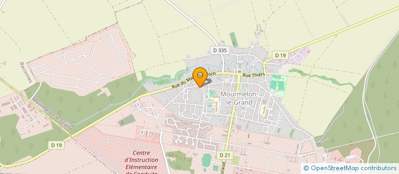 localisation de l'entreprise SAGEB ELECTRONIQUE à MOURMELON-LE-GRAND