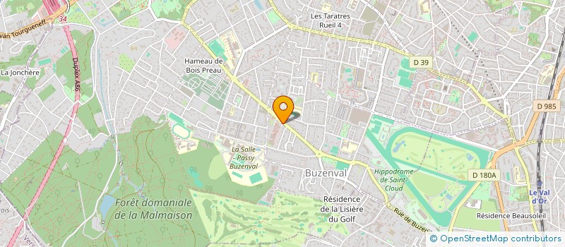 localisation de l'entreprise SAGECOM 13 à BOIS-COLOMBES