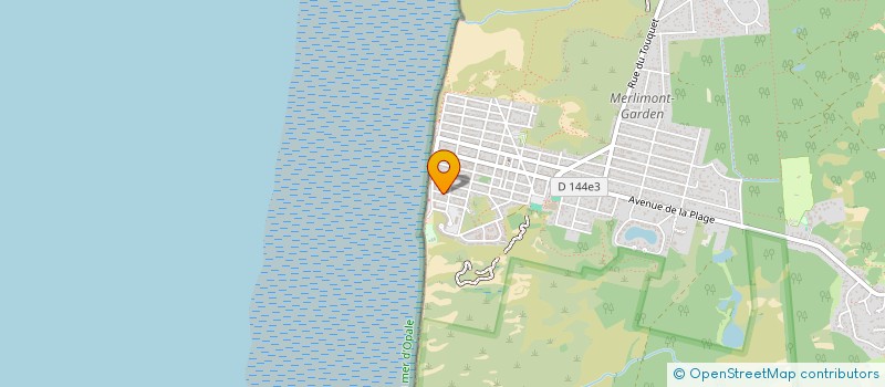 localisation de l'entreprise SAGEDAMA  MERLIMONT