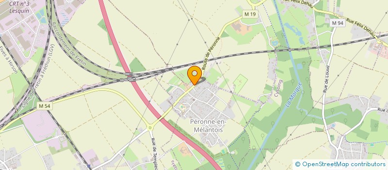 localisation de l'entreprise SAGELAR EQUIPEMENTS à PERONNE-EN-MELANTOIS