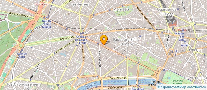 localisation de l'entreprise SAGEMA à PARIS