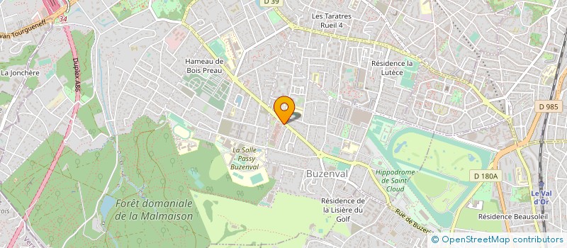 localisation de l'entreprise SAGEMCOM BROADBAND SAS à BOIS-COLOMBES