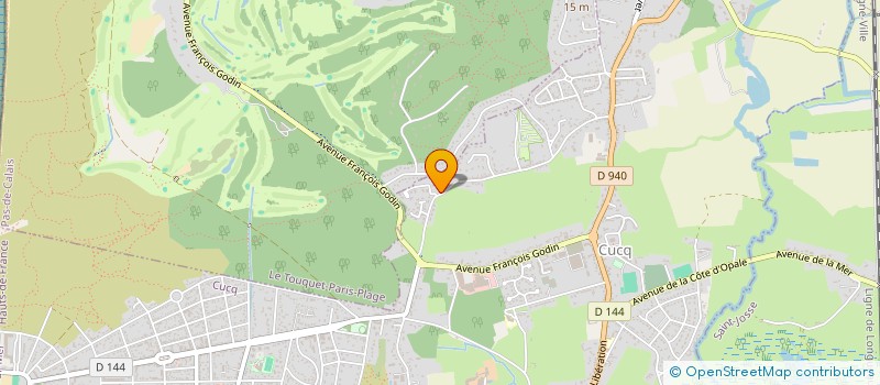 localisation de l'entreprise SAGENAU  CUCQ