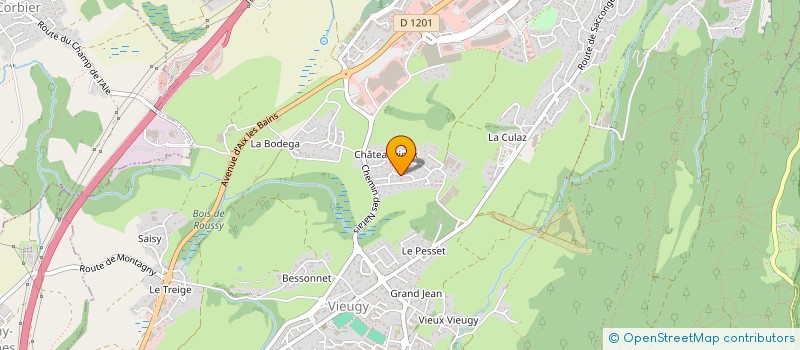 localisation de l'entreprise SAGEP à ANNECY