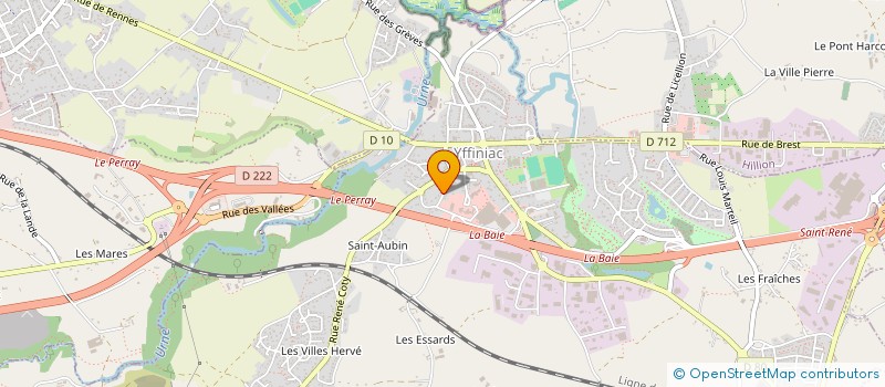 localisation de l'entreprise SAGEPAR à YFFINIAC
