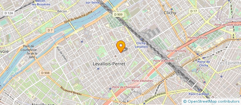 localisation de l'entreprise SAGER EUROPE à LEVALLOIS-PERRET